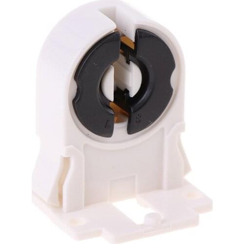 T8/G13 Fluorescentielamp Houder Hittebestendig Lamphouder Huishoudelijke Licht Buis Houder Voor Home Office slaapkamer (Wit)