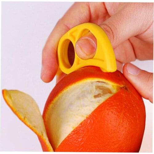 Orange Peelers Lemon Slicer Fruit Stripper Kitchen Gadgets Finger Type Open Orange Peel Orange Device for Kitchen Accessories