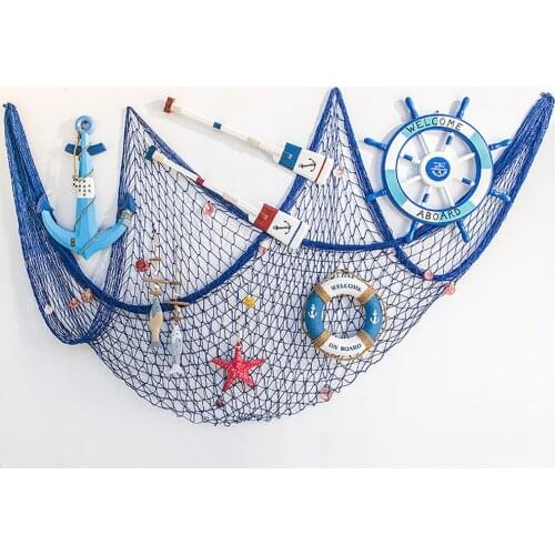 Mermaid Birthday Party Decoration Festival Diy Wall Decor Fish Net Room House Home Decor Summer Party Beach Supplies Accesories