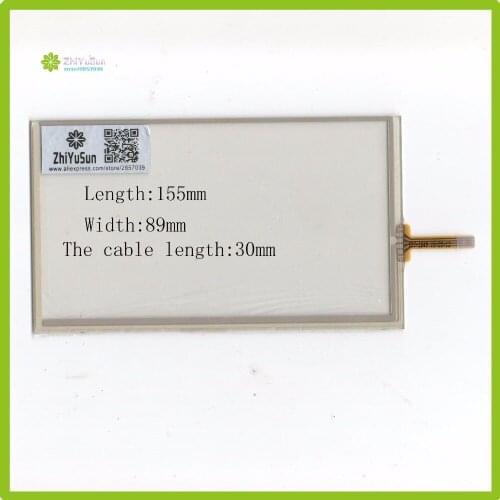 ZhiYuSun KDT-1849 6.2Inch 155mm*89mm 4Wire Resistive TouchScreen Panel Digitizer this is compatible 155*89 for HSD062IDW1