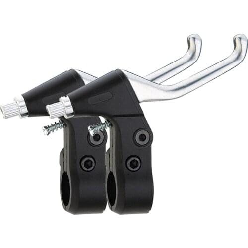 1 Pair 22mm Aluminum MTB Road Bike Handlebar Brake Handle Levers Bicycle Handlebar Handles Handbrake Cycling Accessories