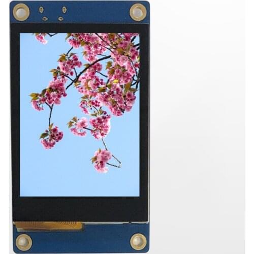 2.4inch 240*320, full viewing angle, ST7789V, RS232 or RS485(Default) interface, IPS LCD with capacitive touch panel, UART board