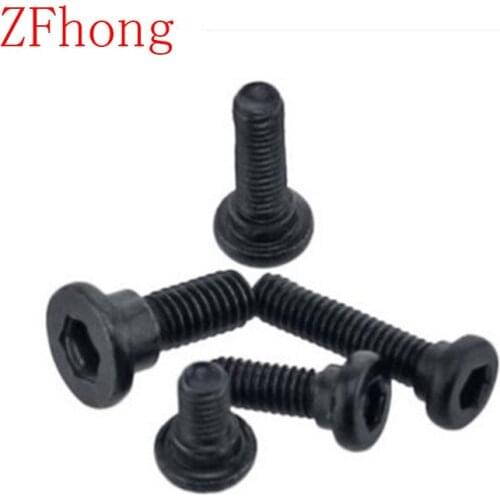 50pcs m2.5*4/5/6/8/10 hex socket shoulder screw Grade 12.9 Alloy Steel