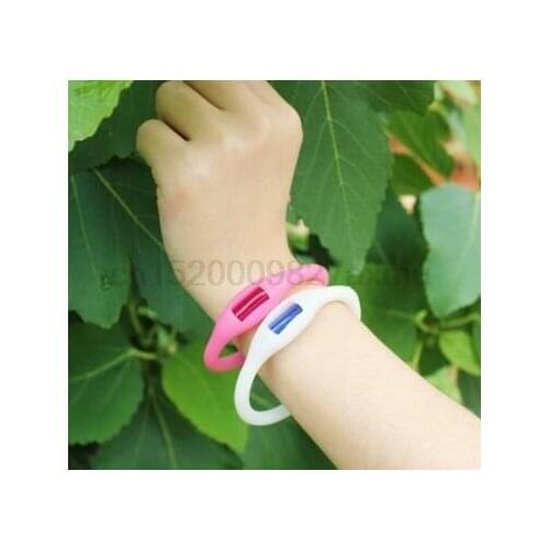 500pcs Noctilucent Professional Natural Mosquito Repellent Bracelet Anti Mosquito Bug Repellent Wrist Band Bracelet
