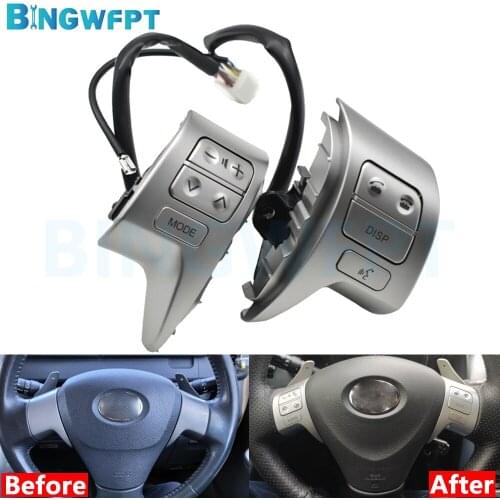 8425002200 84250-12020 For Toyota Corolla ZRE15 2007-2016 Bluetooth Steering Wheel Audio Control Switch 84250-02200