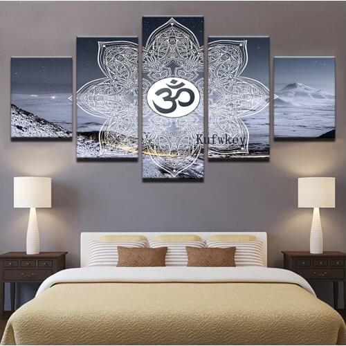Diamond embroidery 5 Pieces Islamic Muslim,3d diamond painting,full diamond mosaic picture of rhinestone cross stitch wall art