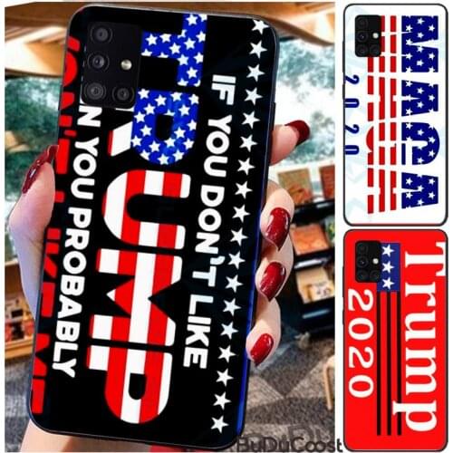Hrmes MAGA TRUMP Phone Case For For Samsung Galaxy A10 A20 A30 A40 A50 70 A10S 20S A2 Core C8 A30S A50S A31