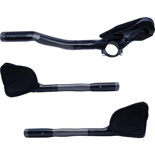 FCFB FW carbon handlebar grey black tt handlebar ends bar ends mountain bike road bike accessories carbon handlebar road