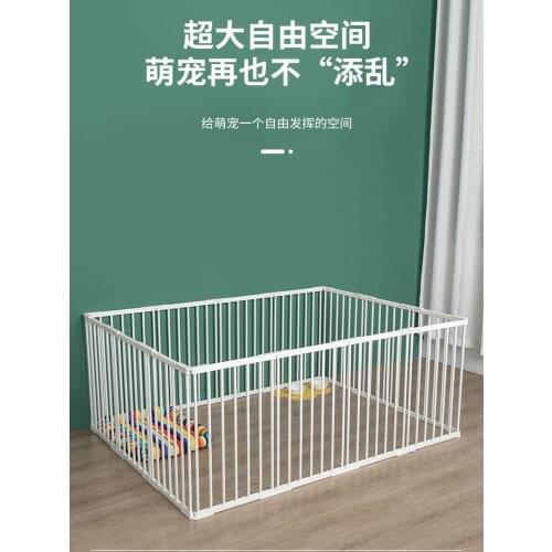 HQ Assembled Indoor Metal Fence Pet Playpen Crate Mesh Wire Small Medium Big Dog Cage
