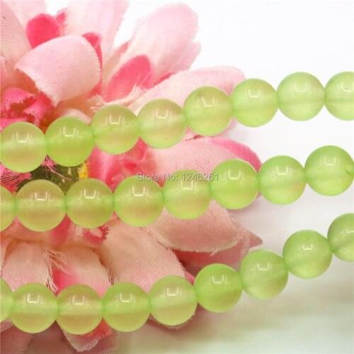 Crystal Lemon Chalcedony Crafts Jewelry Making Natural Stone Girls Gifts DIY Loose Round Beads Ball Gems 4mm 6mm 8mm 10mm 12mm