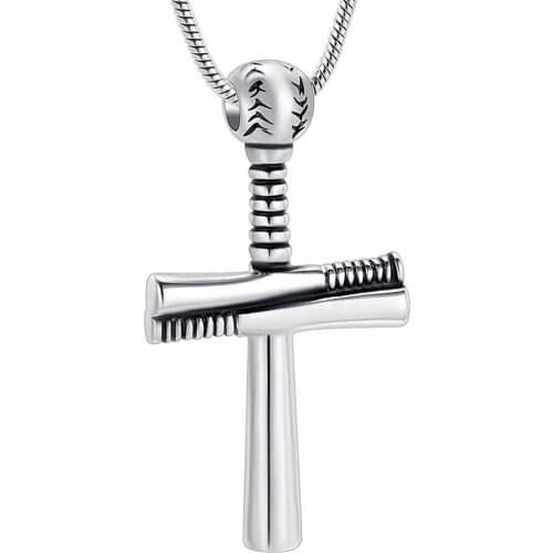 Cross Mini Cremation Jewelry For Ashes Pendant Stainless Steel Urn For Ashes Memorial Pendant Necklace For Women Men