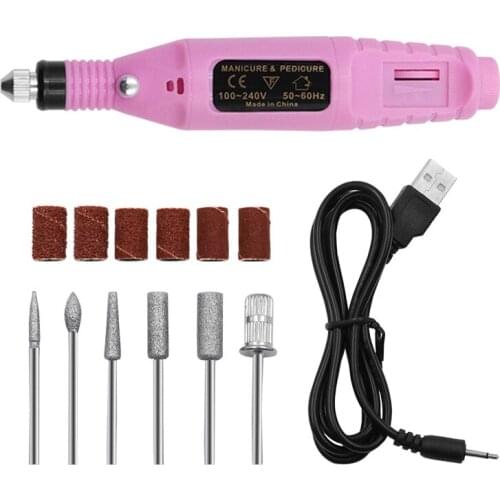 USB Mini Electric Grinding Variable Speed Rotary Tool Kit Drill Bit Engraving Pen for Milling and Polishing Tools