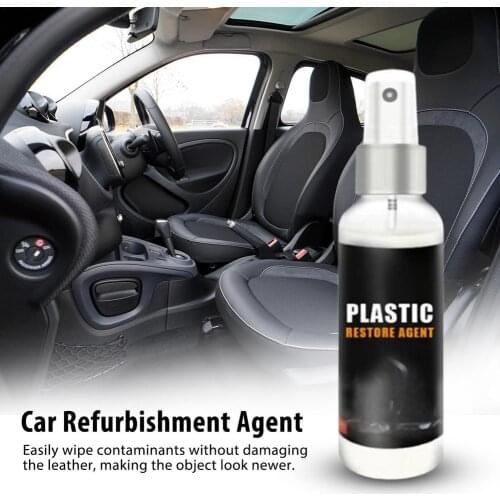 30/50/100ml Multifunctional Car Interior Cleaning Spray Auto Refurbish Repair Evaporator Liquid Car Detailing Dash Cleaning Tool