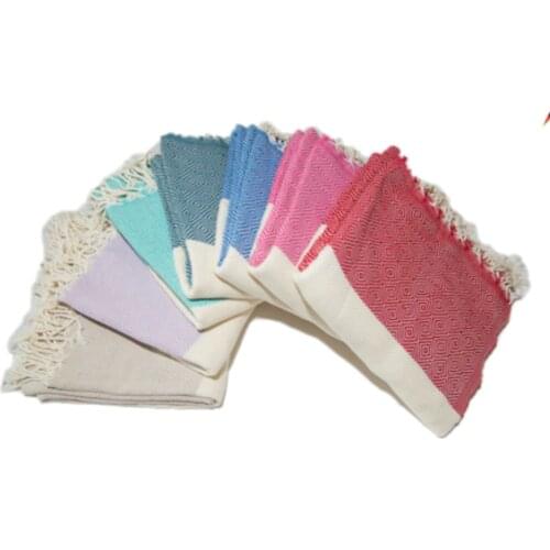 Soft Large Pestemal Bath Towel, Turkish Hammam Peshtemal Plaid Cotton Towel for Beach, Sports, Spa, Gym, Yoga, Face