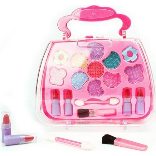 Play Girls Kit Safe Non-toxic Toys Makeup Set Preschool Kids Beauty Safety Toy for Children Girl Makeup