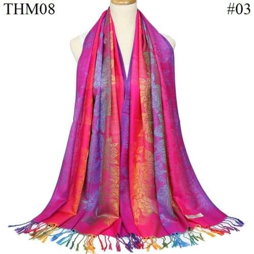 Neelamvar colorful Double Sided Jacquard cotton Scarf women national styles shawl winter Echarpe scarves pashmina