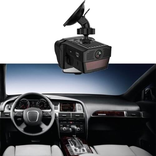 Portable GPS Detector 2 in 1 Car Dashcam Speed Camera Radar-Detector Electronic Dog Driving Recorder Driving Recorder