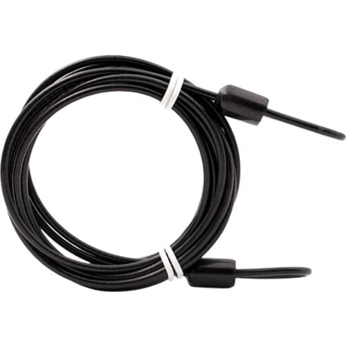 Strong Braided Professional Double Loop Motorcycles Security Bike Chain Lock 2 Meters Steel Wiring Anti-theft Useful Universal