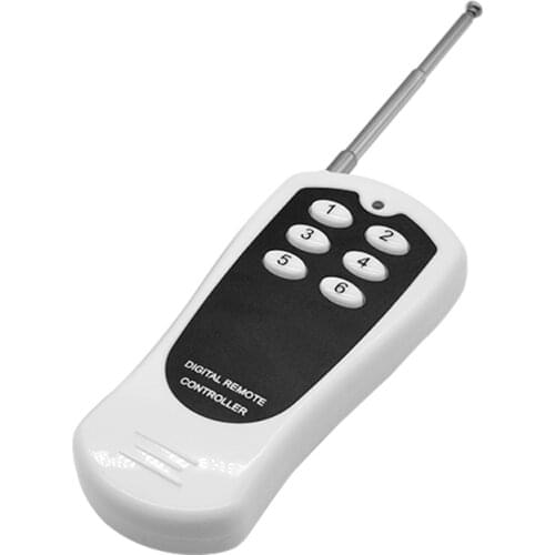 Universal 433.92MHz RF Module Controller Wireless Remote Control Transmitter 6 Channels Learning Code Switch For Garage Door