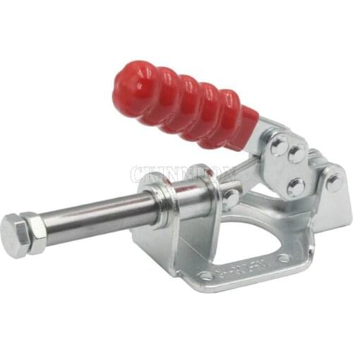 50Pcs/Lot GH-302-FM Toggle Clamp Quick Release Tool 32mm Plunger Stroke Push Pull 136KG Holding Capacity Fixture Toggle Clamps