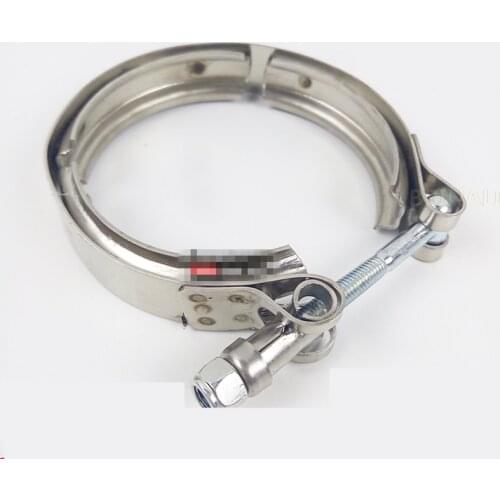 For KOMATSU PC200/220/240-6-7-8 6D102 excavator exhaust pipe silencer connecting pipe clamp clip excavator accessories