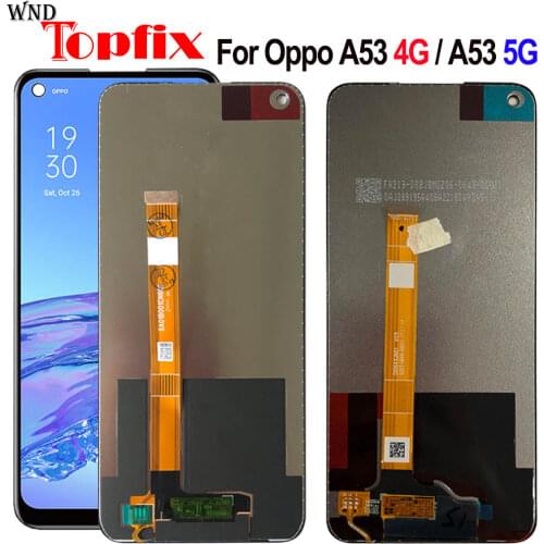 100% Tested For OPPO A53 2020 LCD Display Touch Screen Digitizer Assembly Replacement For 6.5" Oppo A53 CPH2127 LCD