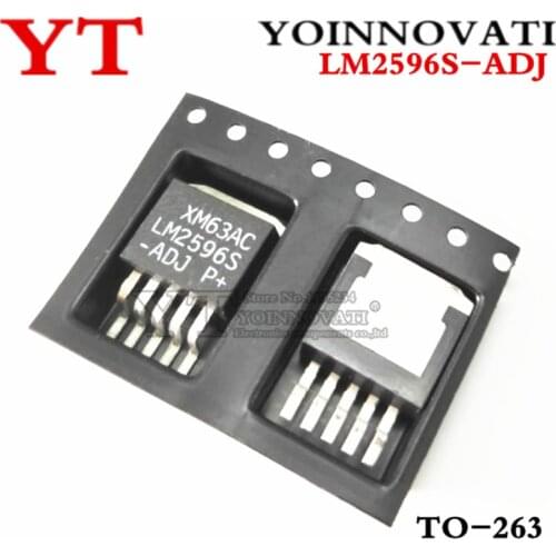 10PCS LM2596S-ADJ TO263 LM2596-ADJ TO-263 new and original IC