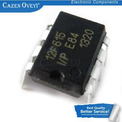 5pcs/lot PIC12F615-I/P PIC12F615 DIP-8 new original In Stock