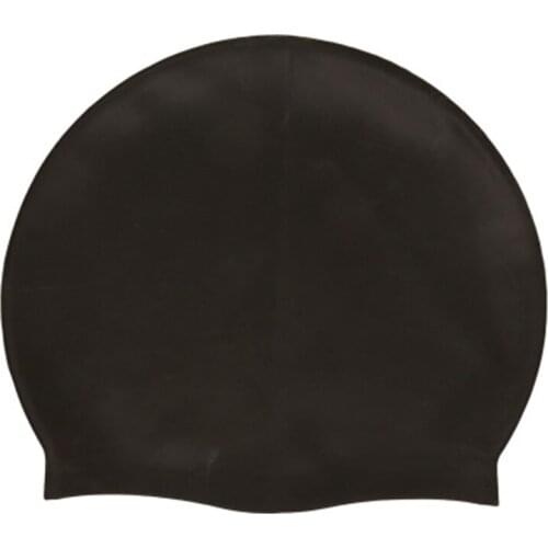 50Pcs/Lot Flexible Silicone Swimming Cap Stretch Bathing Hats Waterproof Unisex Durable