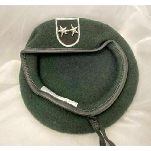 US Army 5th Special Forces Green Beret Officer 2star Major General Rank Hat Military Store