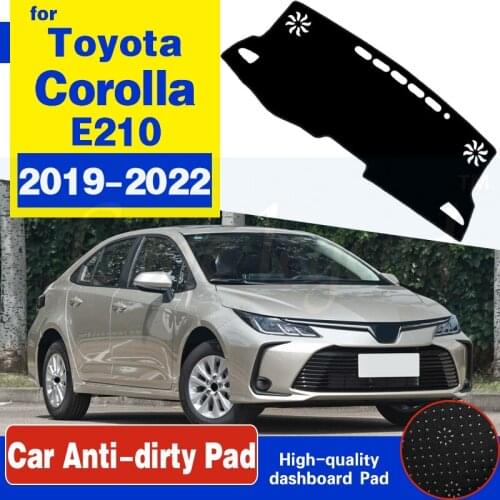 For Toyota Corolla E210 210 2019 2020 Anti-Slip Mat Dashboard Cover Pad Sunshade Dashmat Protect Carpet Anti-UV Car Accessories