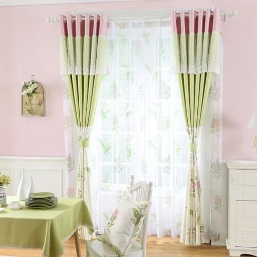 The new Tian Yuanqing new custom-made curtains screens living room bedroom balcony curtains