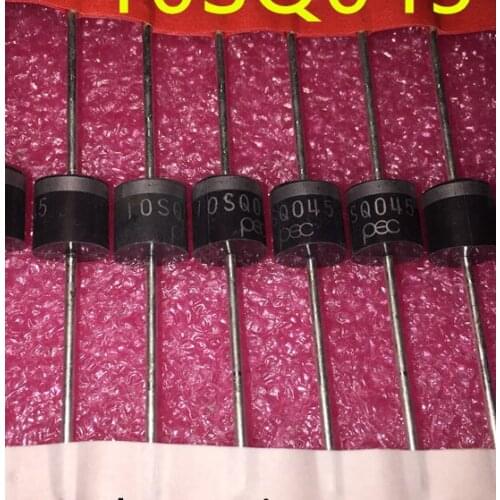 NEW 50PCS/lot 10SQ045 10A 45V R-6 PEC New Original High quality Schottky Diode