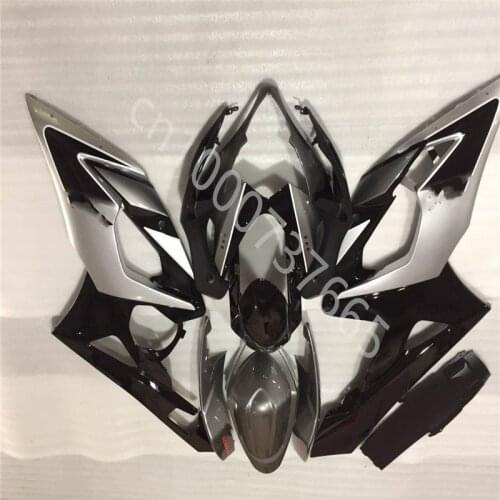 Black silver gray motorcycle ABS Injection Fairing For SUZUKI Fairing For SUZUKI GSXR1000 K5 2005-2006 GSXR1000 05 06 Bodyw