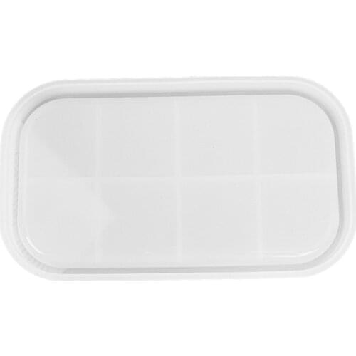 Oval Tray Epoxy Resin Mold Dish Plate Serving Board Casting Silicone Mould DIY Crafts Jewelry Holder Making Tools