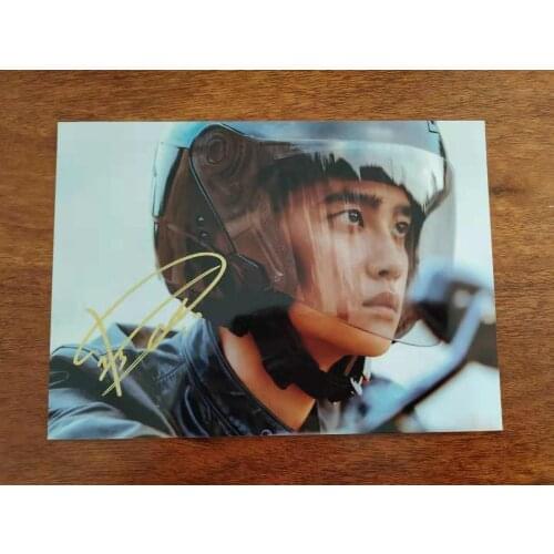 Signed EXO DO D.O Doh Kyungsoo autographed photo Don't mess up my Tempo 5*7 112018