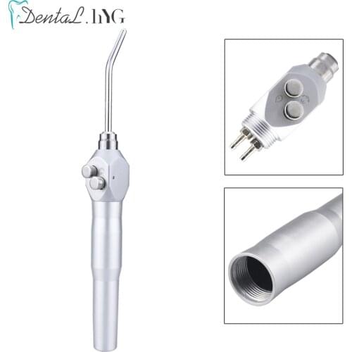 Dental Air Water Spray Triple 3-Way Dental Handpiece Syringe with 2 Autoclavabl Nozzle Tip Dental Care Equipment Teeth Whitening