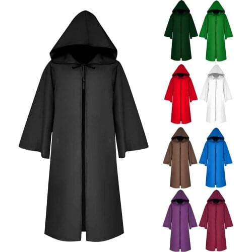 Hooded Sweatshirts Mens And Womens Halloween Costumes Grim Cloak Hooded Cloak Jackets Coat Hip Hop Mantle Hoodies#f3