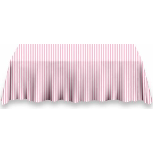 Party Backdrop & Tablecloth pink&white Striped Phtography Background Birthday Baby Shower Tablecloth Photocall Studio Supplies