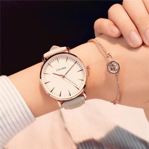 Simple Style Women Watches Luxury Fashion Quartz Wristwatches Ulzzang Brand Woman Clock Montre Femme Watch Women Women Watches