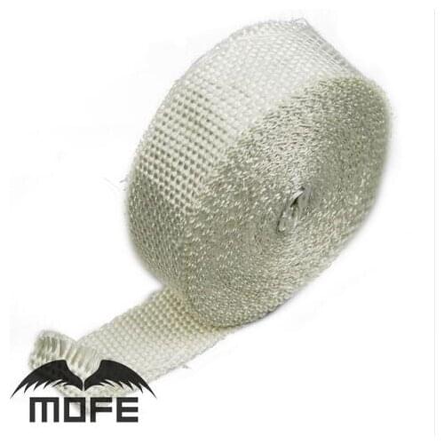 7.17 Mofe 10meter Car Exhaust Heat Pipe Header Wrap Black bule red white