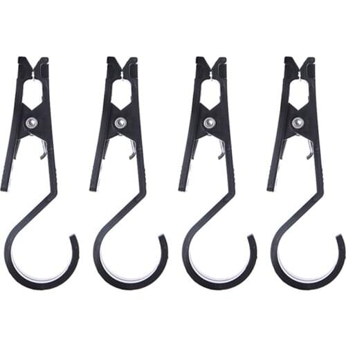 8pcs Portable And Durable Multifunctional Outdoor Tent Clip Non-slip Fixing Hook Outdoor Camping Tool Tent Fixing Clip Hook Clip