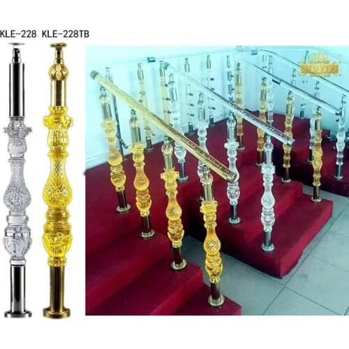Freeshipping Acrylic Pole Post Parts for Stairs