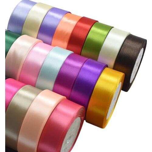 40mm Satin Ribbon 25yard/Roll DIY Crafts Supplies Sewing Fabric Christmas Halloween Wedding Gift Box Cake Decoration Ribbon