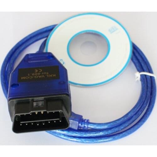 Beyisi KKL VAG COM 409.1 FTDI FT232RL USB VAG-COM KKL 409 Cable VAG Diagnostic Scanner Tool for Volkswagen Audi Skoda seat