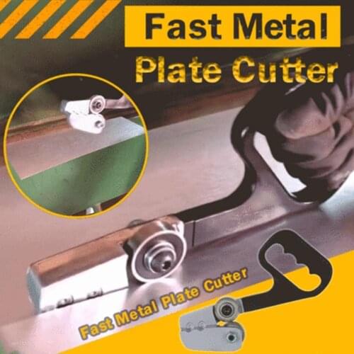 Fast Metal Plate Cutter Hand Drills Saws Cutting Machine Non-Slip Handle Dual-purpose Rigid Boards And Metal Sheet Cutters