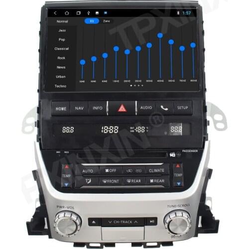 For Toyota Land Cruiser VX GX VXS Upgrade To LC200 VX-R 2016-2020 Android 10.0 Car GPS Navigation Radio Stereo Multimedia Player