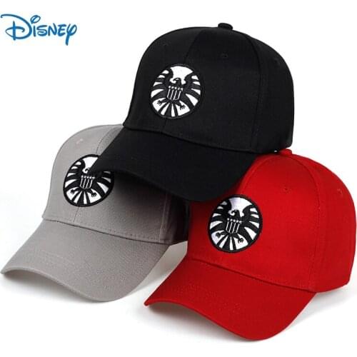 Disney Marvel Hat Eagle Shield Embroidered Baseball Cap Tactical Caps Casual Outdoor sports Golf Caps cotton snapback hats Bones