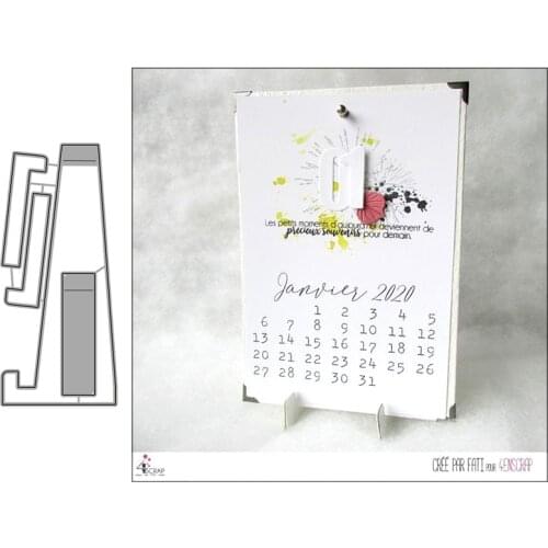 Photo Frame Support Metal Cutting Dies for Scrapbooking Handmade Tools Mold Cut Stencil New 2021 DIY Card Make Mould Model Craft