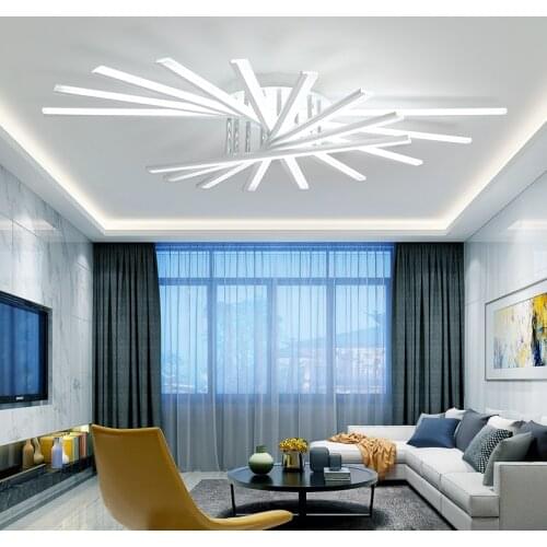 Nordic Living Room Bedroom Kitchen Design Of Modern Acrylic LED Chandelier Ceiling Decoration Home Lighting Lamp Light Gloss
